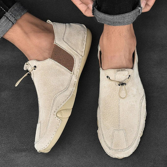 Herrenschuhe aus echtem Leder