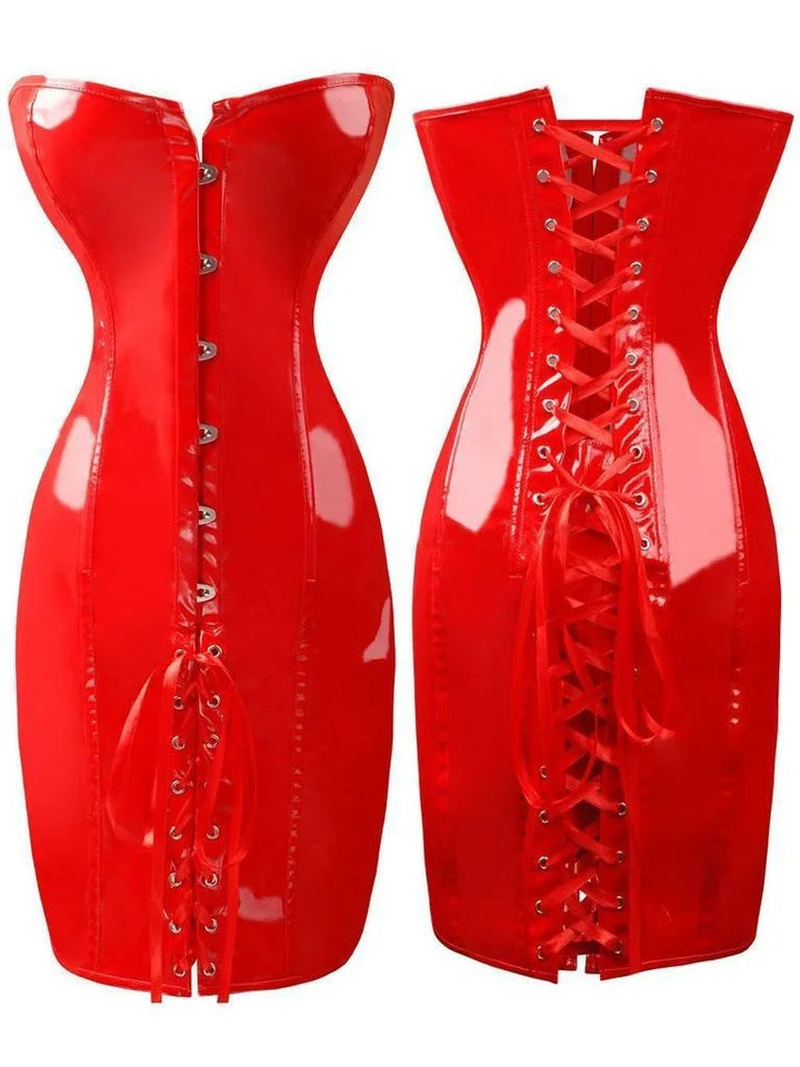 LatexgNord Taschenundes Kleid Ohne Träger