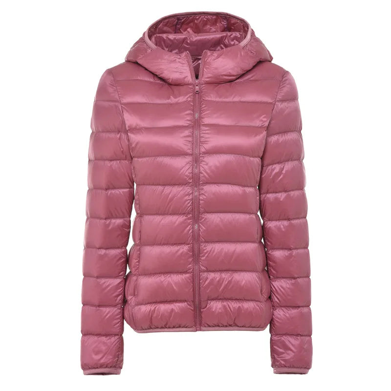 Steppjacke mit Kapuze - Leichte Übergangsjacke für Alltag und Outdoor