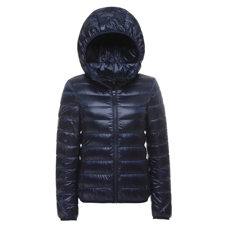 Steppjacke mit Kapuze - Leichte Übergangsjacke für Alltag und Outdoor