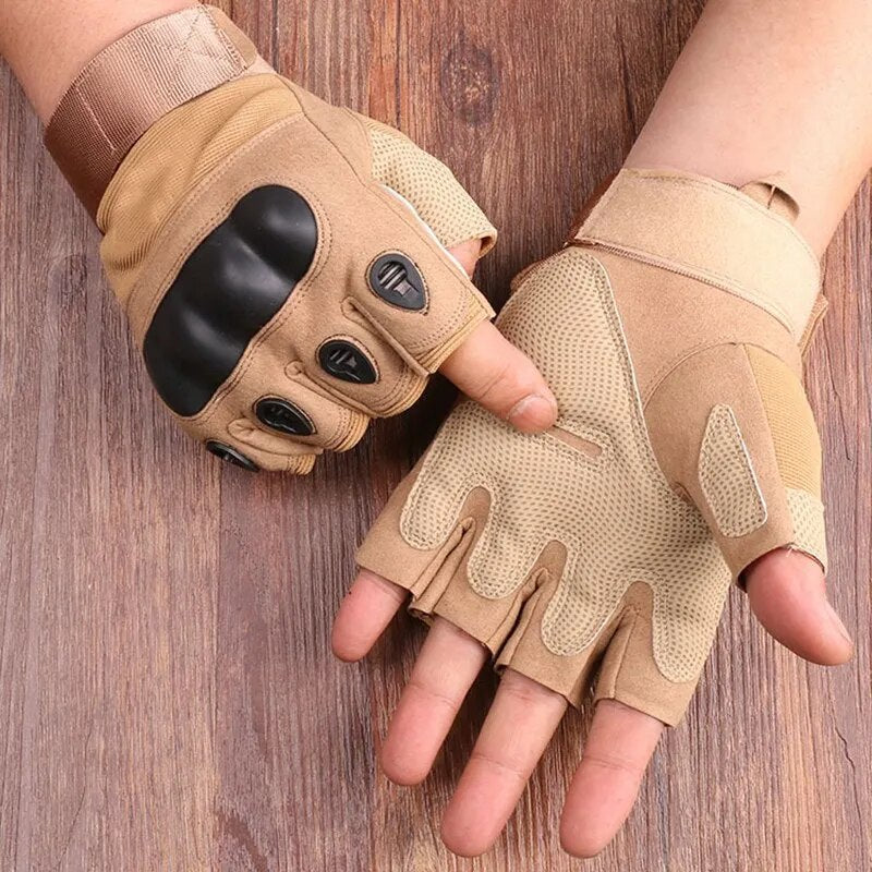 Tactical Hard Knuckle Half Finger Handschuhe