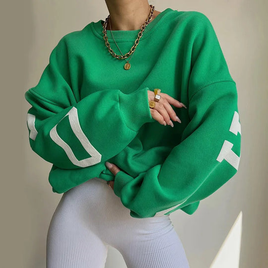 Sweatshirts mit seitlichem Druck