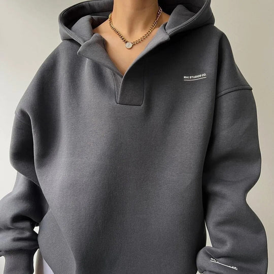 Wärmer Damen Hoodie für Wintertage