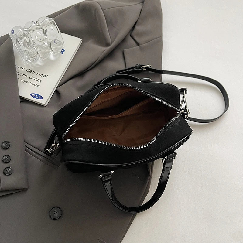 Nord Taschen | Suede Shoulder Handbag