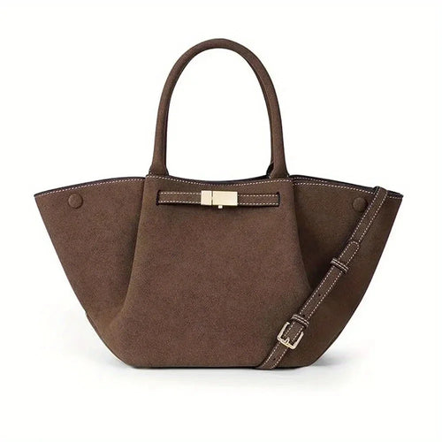 Nord Taschen | Large Suede Shoulder Handbag