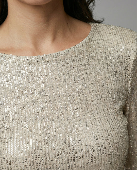 Glamouröses Damen Cropped-Top