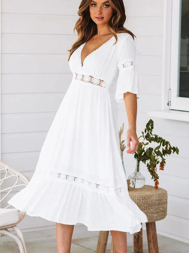 Boho-Midi-Kleid