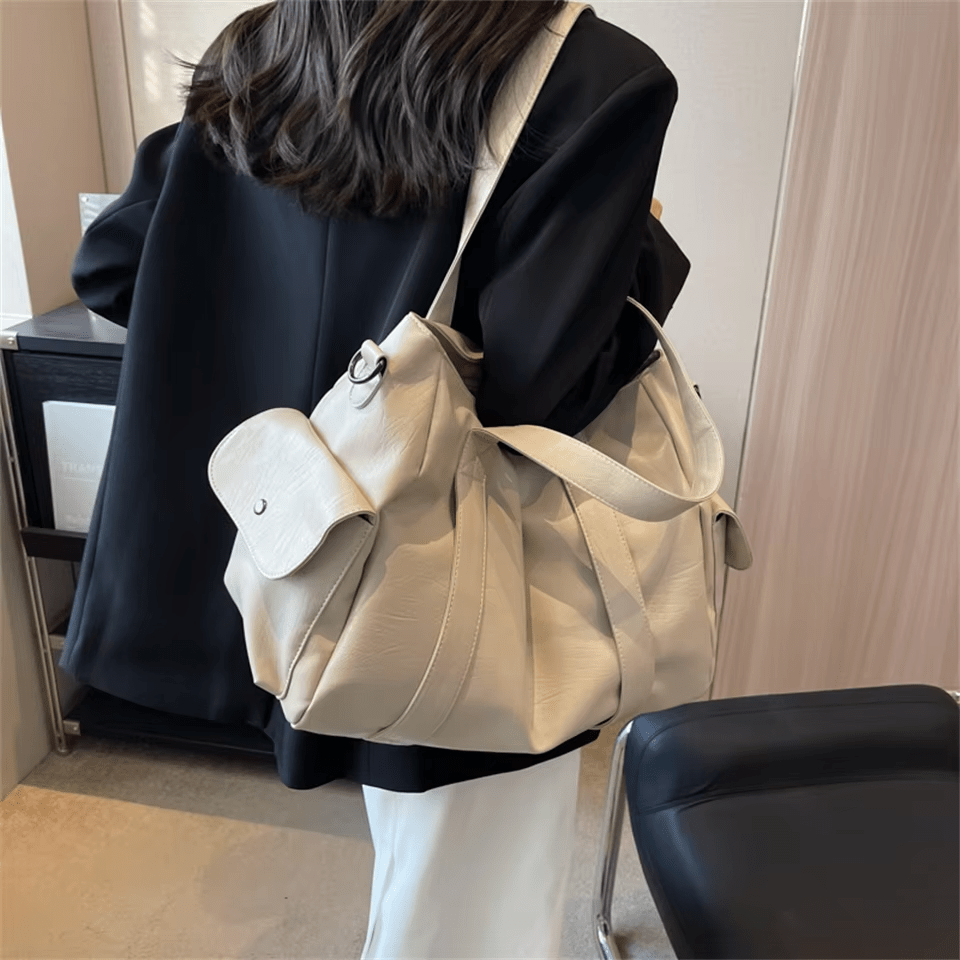 Nord Taschen | Spacious Leather School Handbag