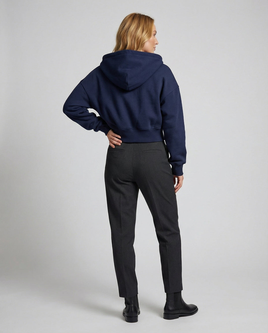 Oversize Sweatshirt Reißverschluss