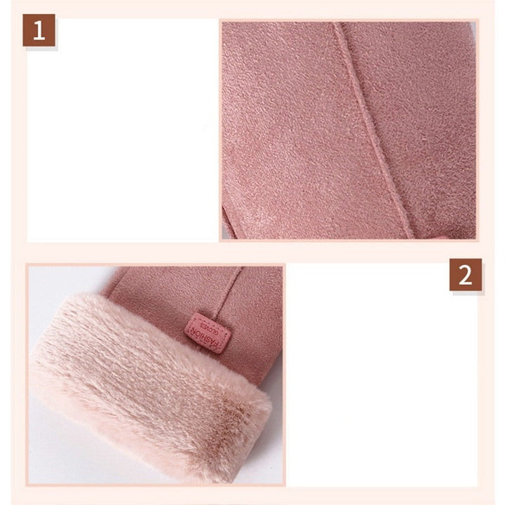 Nord Taschen - Schicke und Stilvolle Winter Furry Handschuhe für Frauen