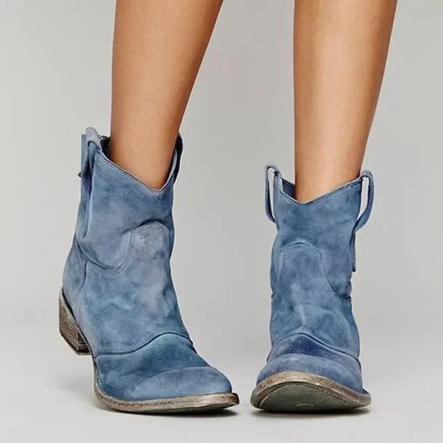 Vintage Western Stiefeletten