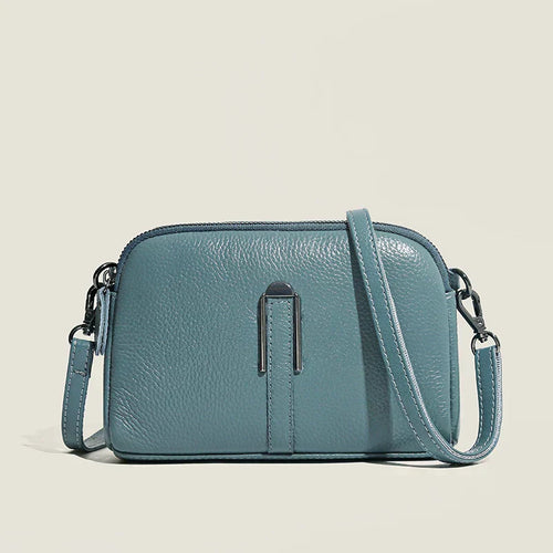 Nord Taschen | Kleine Leder-Umhängetasche mit Handgelenkriemen