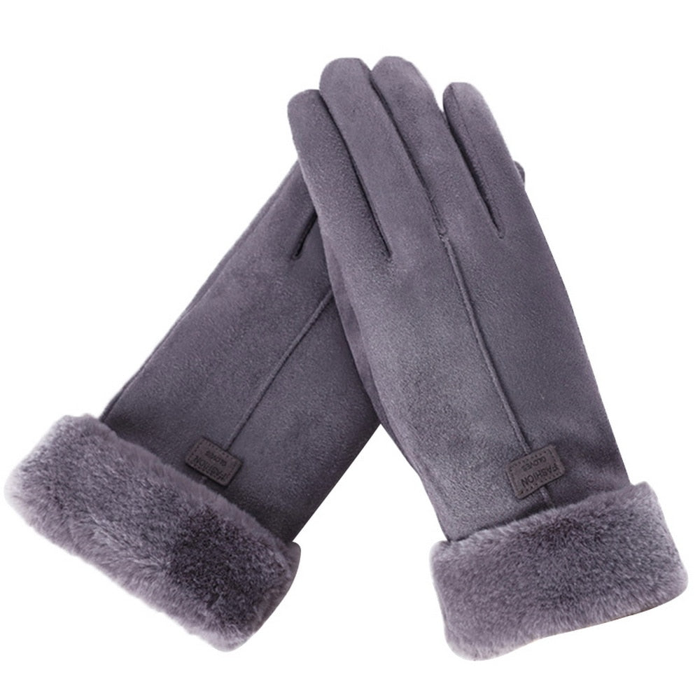 Nord Taschen - Schicke und Stilvolle Winter Furry Handschuhe für Frauen