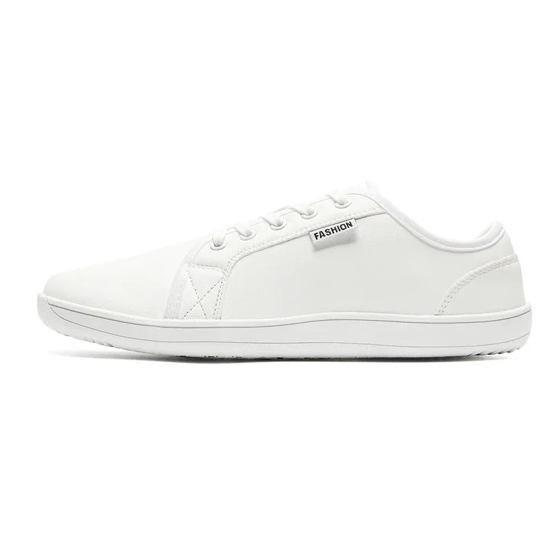Minimalistische Leder Barfußlaufschuhe