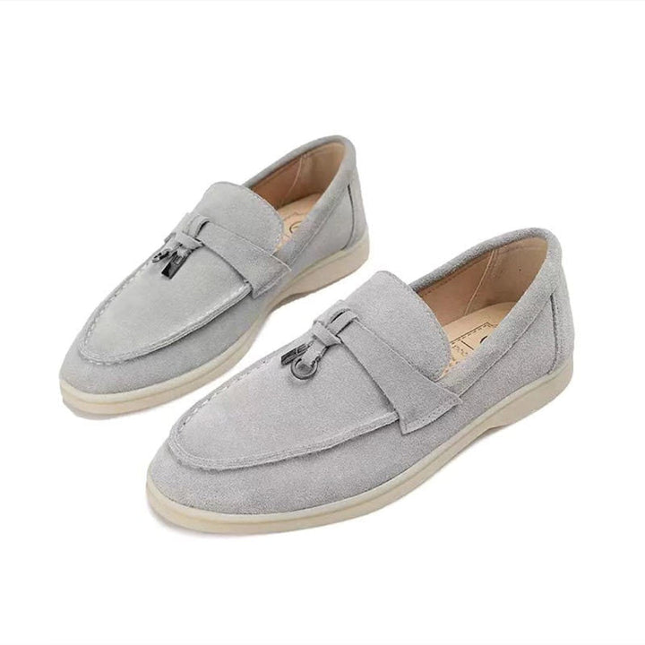 Loafers Damen-Loafer mit Schloss-Detail