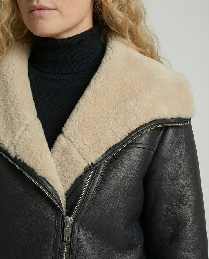 Warme Streetwear Jacke Damen