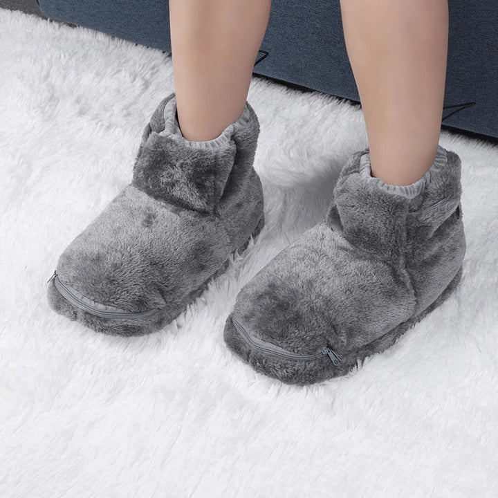 Komfortable USB-beheizte Stiefel mit Reißverschluss