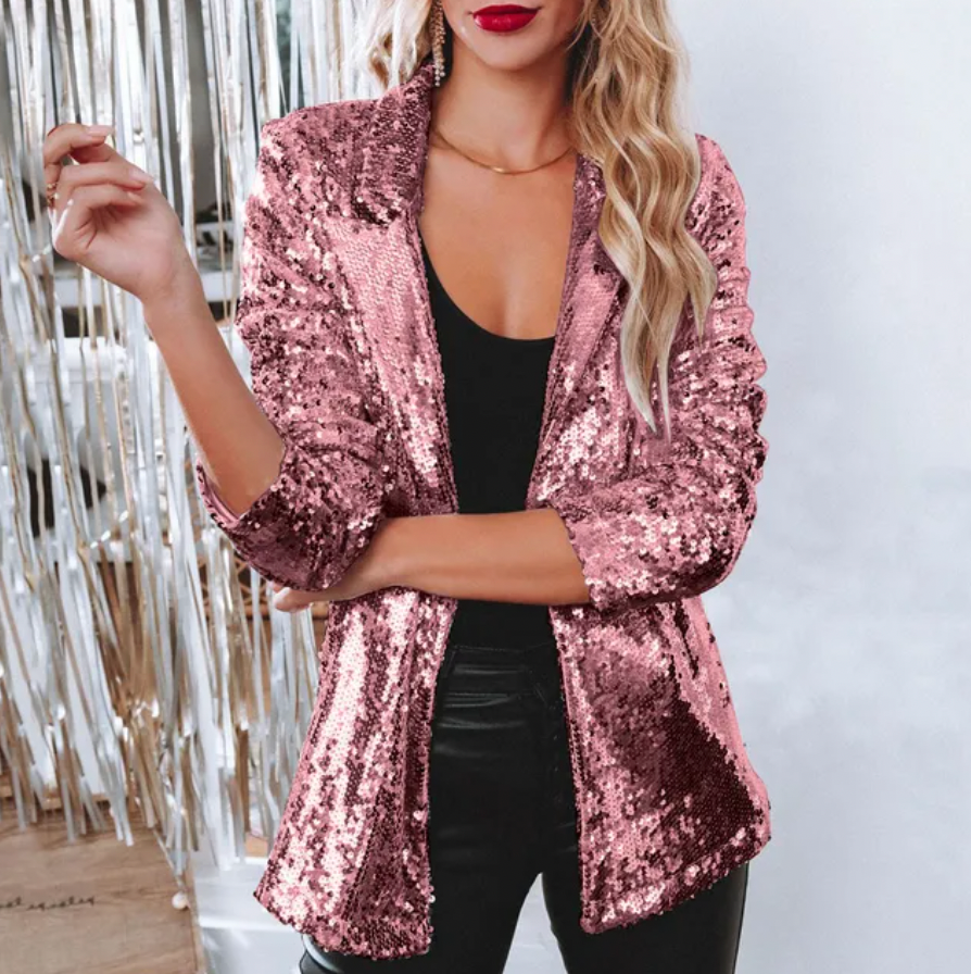 Nord Taschen Pailletten-blazer