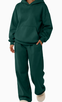 Jogging Set Damen Komfort Weiches Set Loungewear