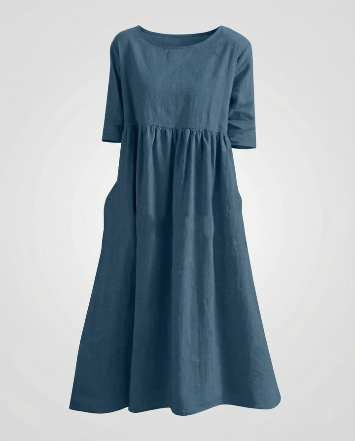 Lässiges lockeres Sommerkleid
