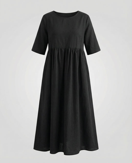 Lässiges lockeres Sommerkleid
