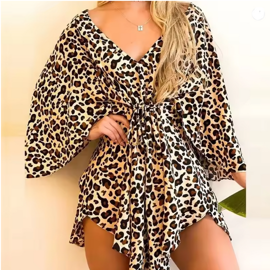 Nord Taschen | Elegance Leopard Jumpsuit