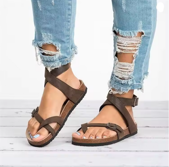 Orthopädische Sandalen Im Römischen Stil