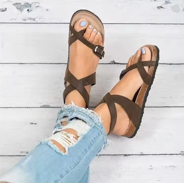 Orthopädische Sandalen Im Römischen Stil