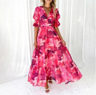 Maxikleid aus zuckerwatte - Vittorelli