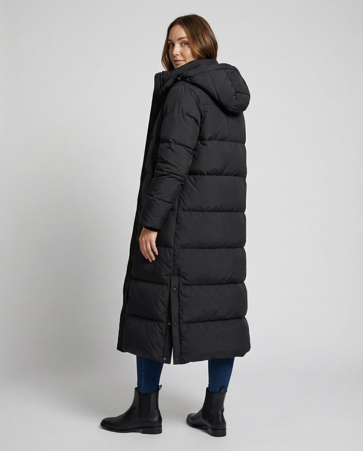 Lange Daunenjacke Damen