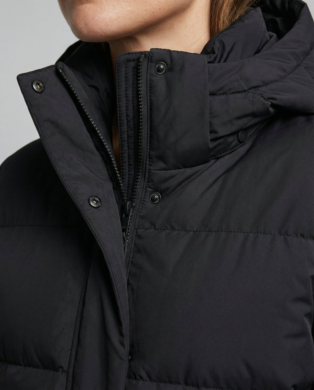 Lange Daunenjacke Damen