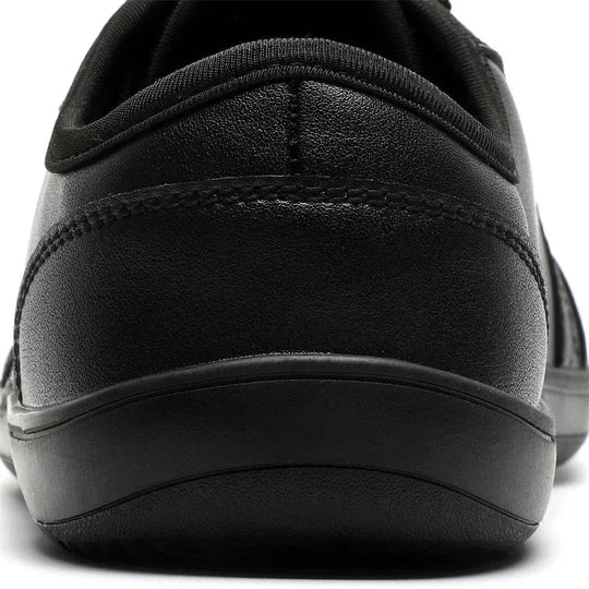 Minimalistische Leder Barfußlaufschuhe