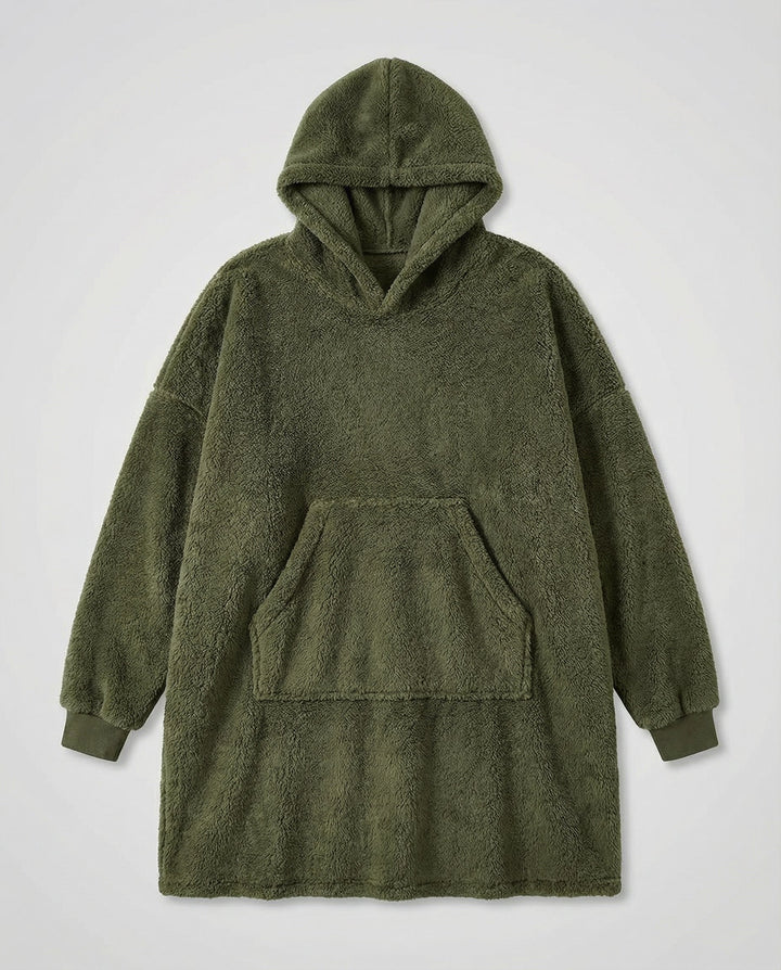 Oversize Flanell Hoodie Unisex