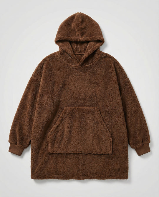 Oversize Flanell Hoodie Unisex