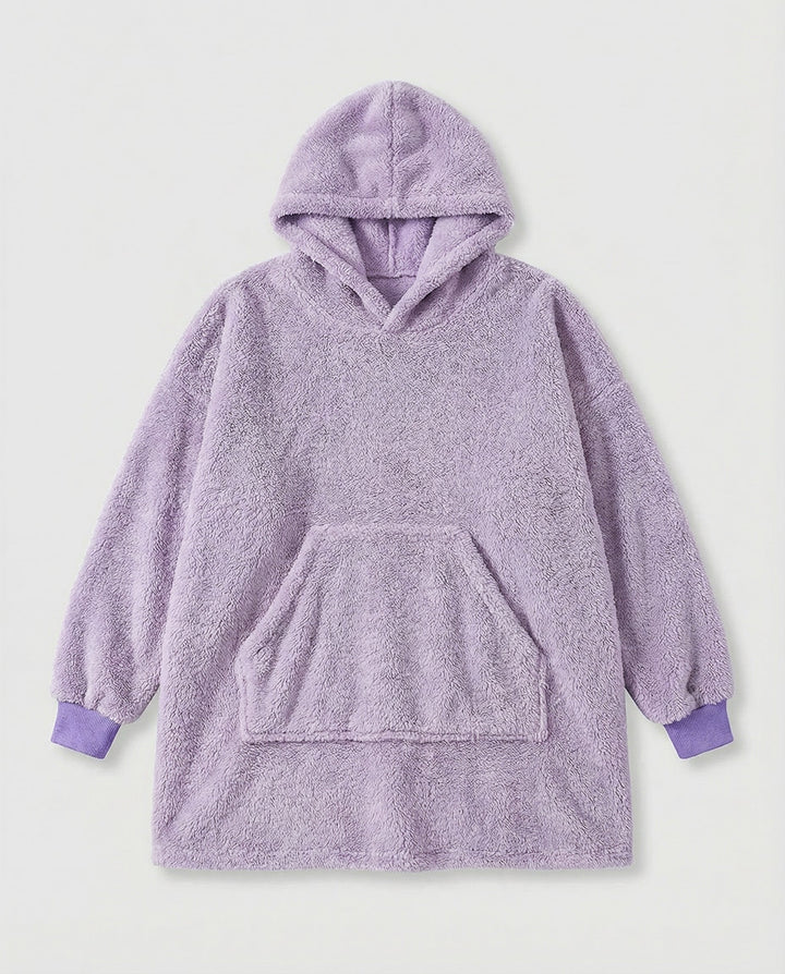 Oversize Flanell Hoodie Unisex