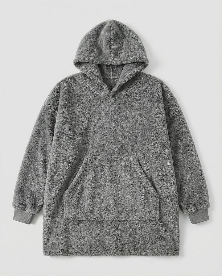 Oversize Flanell Hoodie Unisex