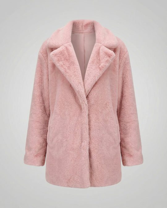 Faux Fur Winterjacke Damen