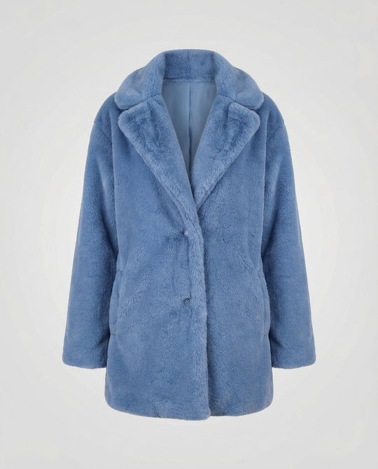 Faux Fur Winterjacke Damen