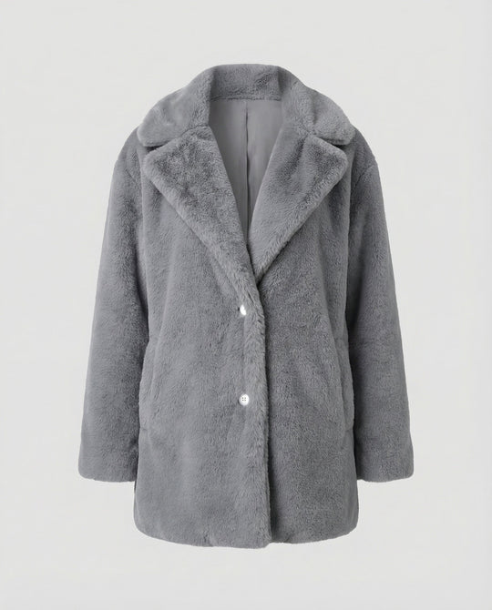 Faux Fur Winterjacke Damen