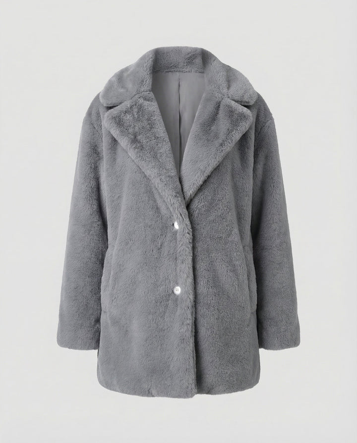 Faux Fur Winterjacke Damen