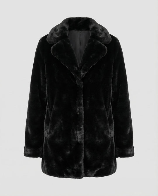 Faux Fur Winterjacke Damen
