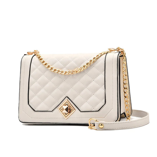 Nord Taschen | Pattern Fashion Women's Bag Popular Chain Small Square Bags for Woman Business Classic Shoulder Crossbody Bag Black