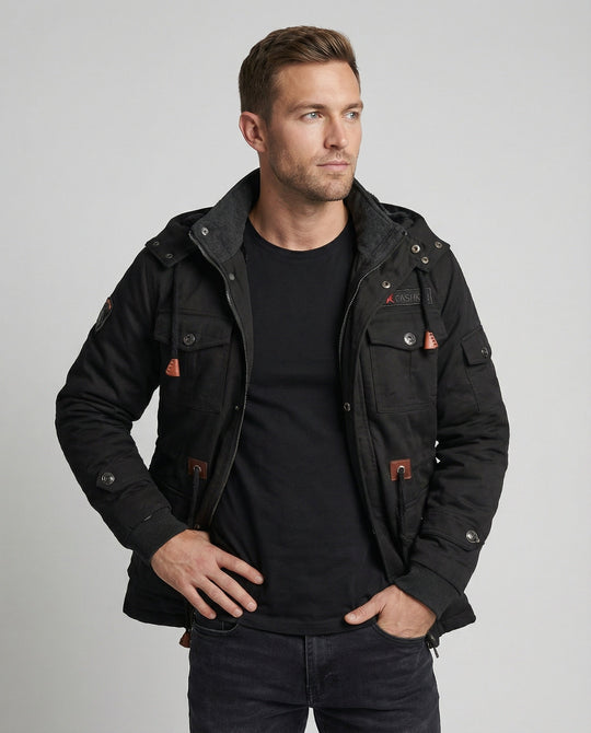 Herren Winterjacke aus Polyester mit Stilvollem Design & Wärmender Fütterung | Nord Taschen