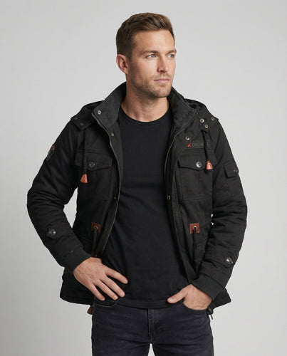 Herren Winterjacke aus Polyester mit Stilvollem Design & Wärmender Fütterung | Nord Taschen