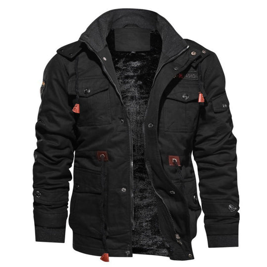 Herren Winterjacke aus Polyester mit Stilvollem Design & Wärmender Fütterung | Nord Taschen