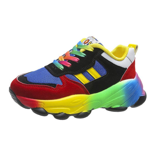Stilvolle bunte orthopädische Sneakers