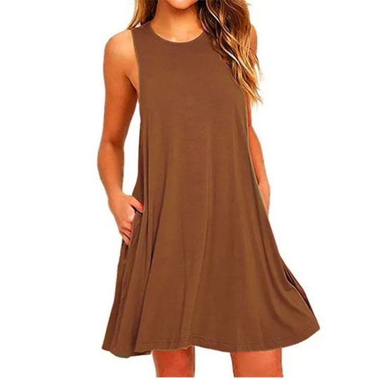 Sommer Casual Swing Damen Kleid