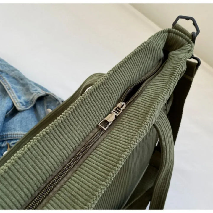 Nord Taschen | Large Handbag for School in Corduroy
