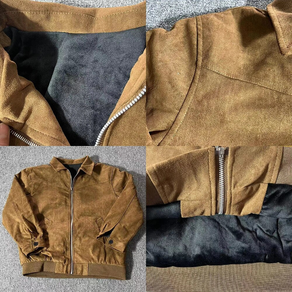 Stilvolle Vintage Casualherbstjacke für Herren Avellé
