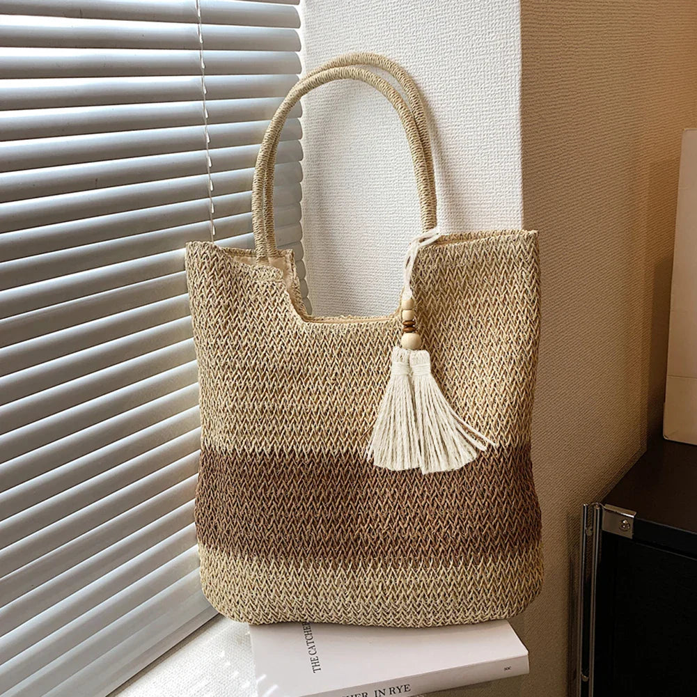Nord Taschen | Beach Straw Handbag
